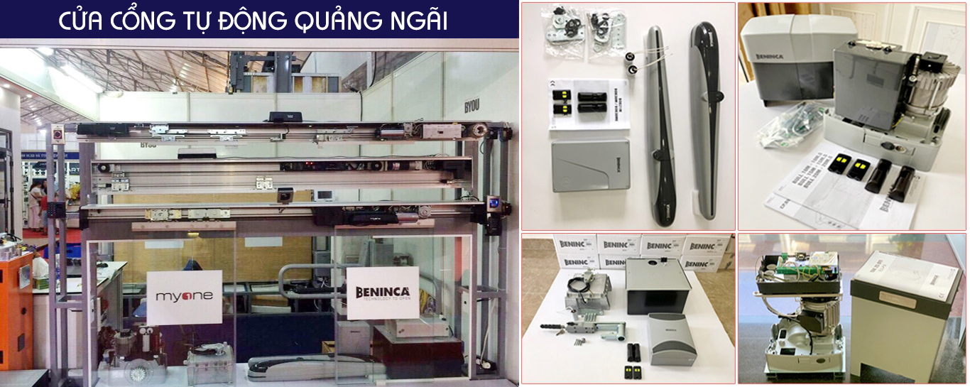 cổng trượt tự động quảng ngãi