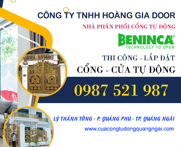 CỔNG TỰ ĐỘNG QUẢNG NGÃI